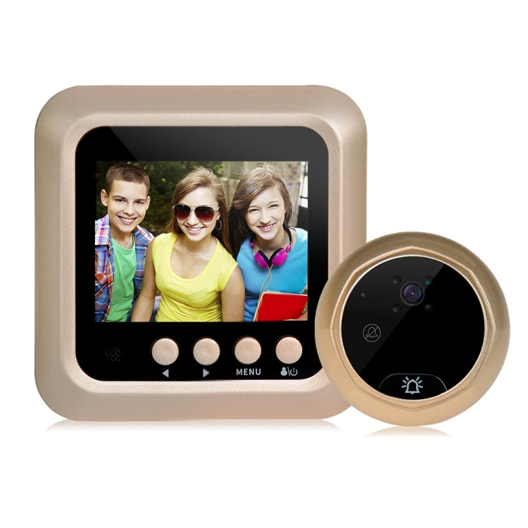 W5 2.4 inch Screen 2.0MP Security Camera No Disturb Peephole Viewer Doorbell, Support TF Card / Night Vision / Video Recording, W5 W5 2.4 inch Screen 2.0MP Security Camera No Disturb Peephole Viewer Doorbell, Support TF Card / Night Vision / Video Recording, W5